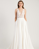 V-Neck Wedding Dresses
